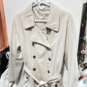 GAP Women's Gray Trench Coat